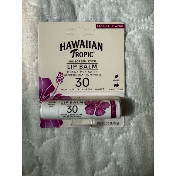 Hawaiian Tropic | Makeup | Hawaiian Tropic Lip Balm | Poshmark
